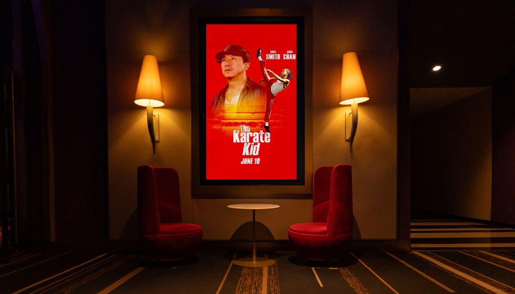 Karate Kid Poster Mockup