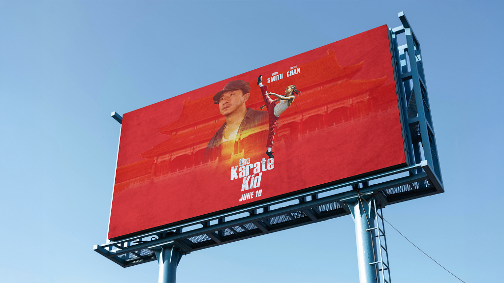 Karate Kid Billboard Mockup