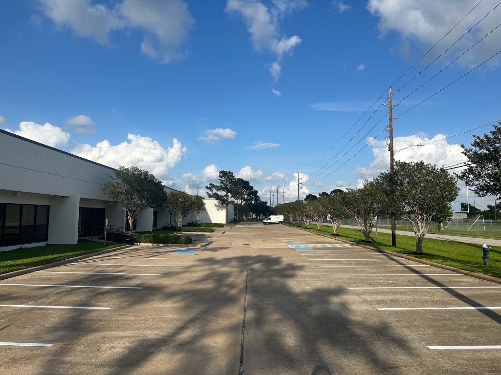 Commercial parking lot