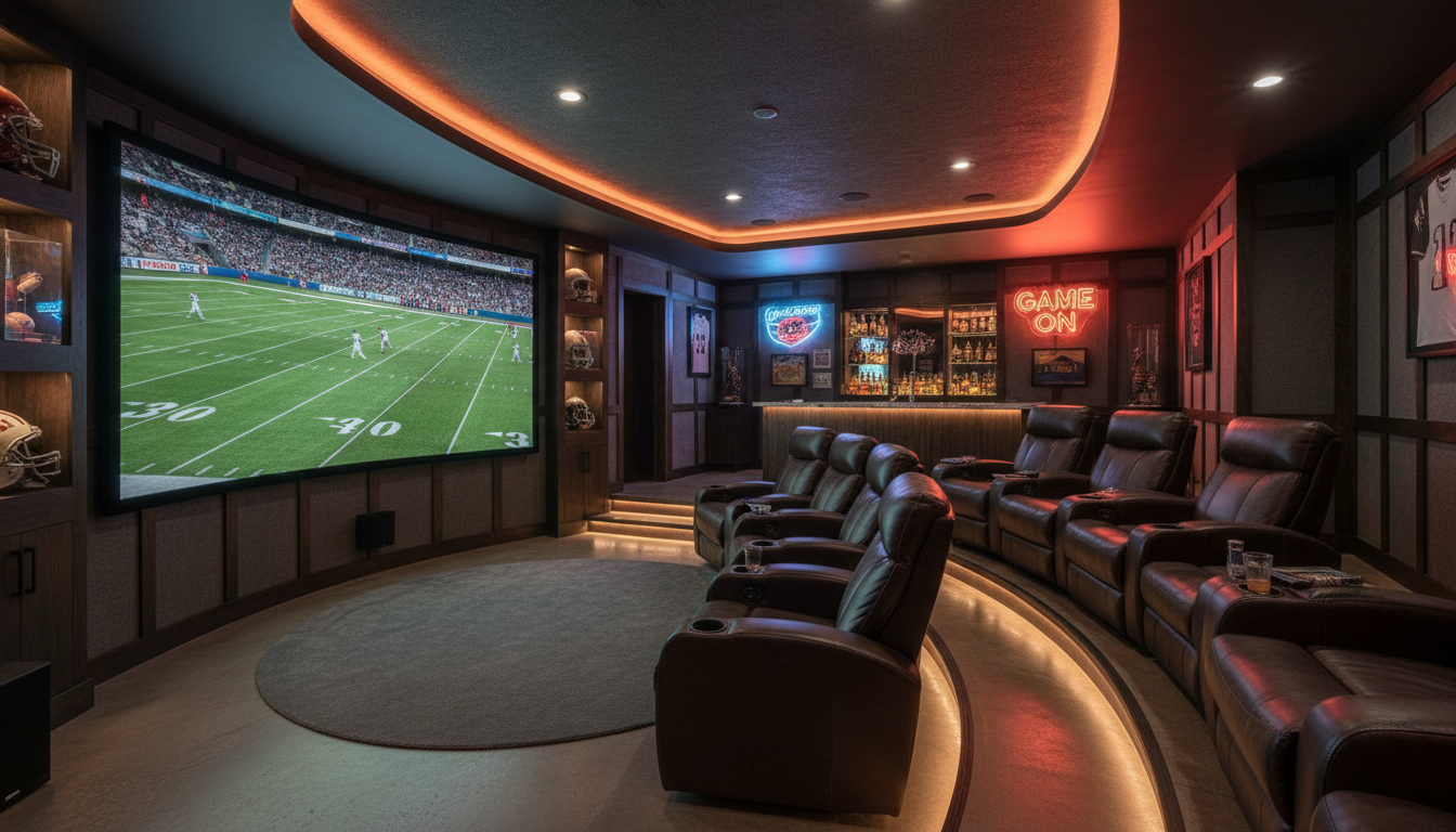 The Ultimate Home Theater Man Cave: A Complete Guide