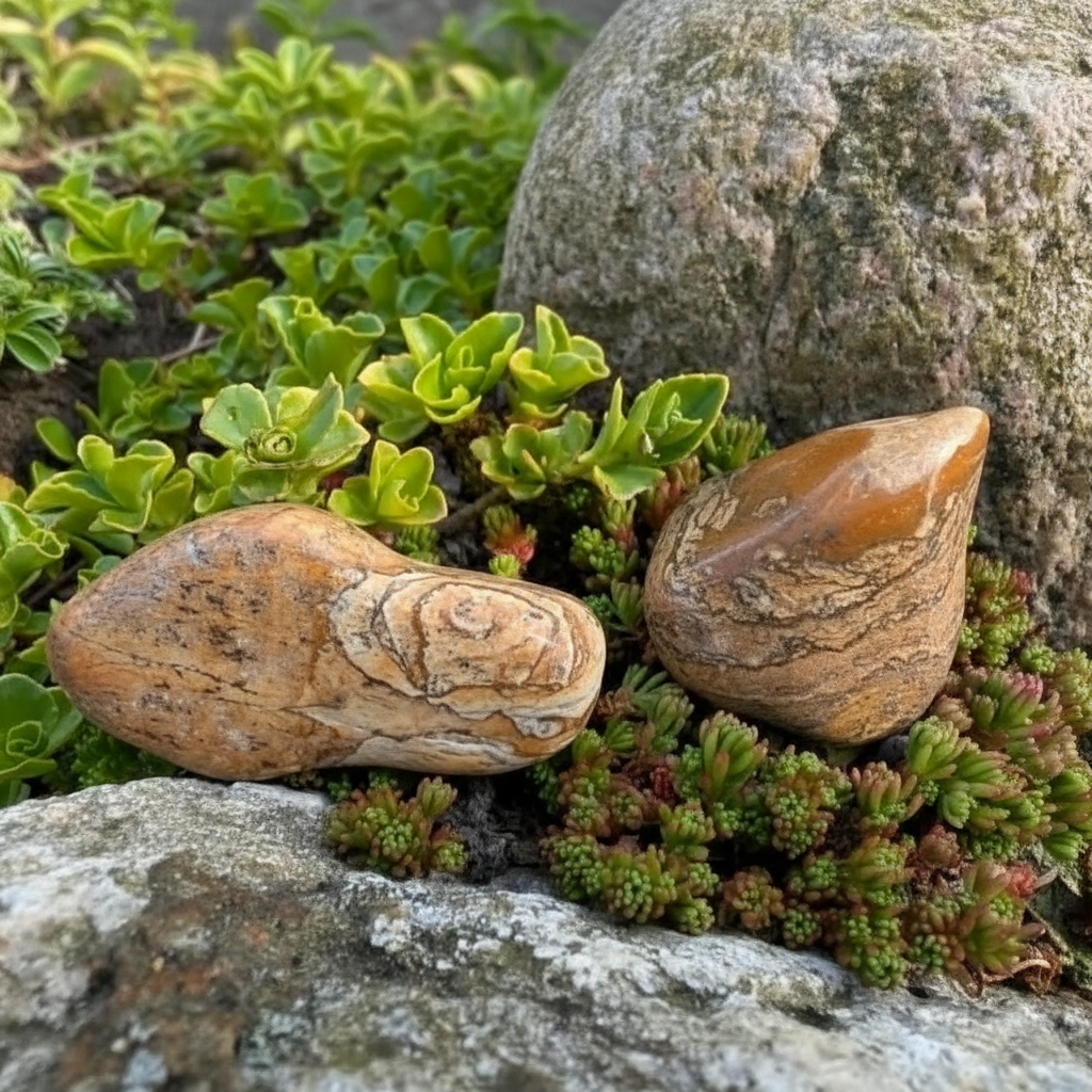 Billedjaspis – håndsten