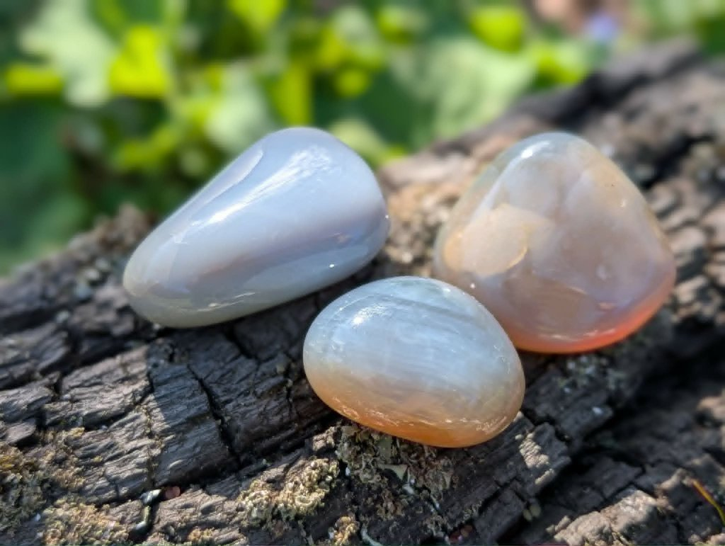 Naturlig Agat – Håndsten