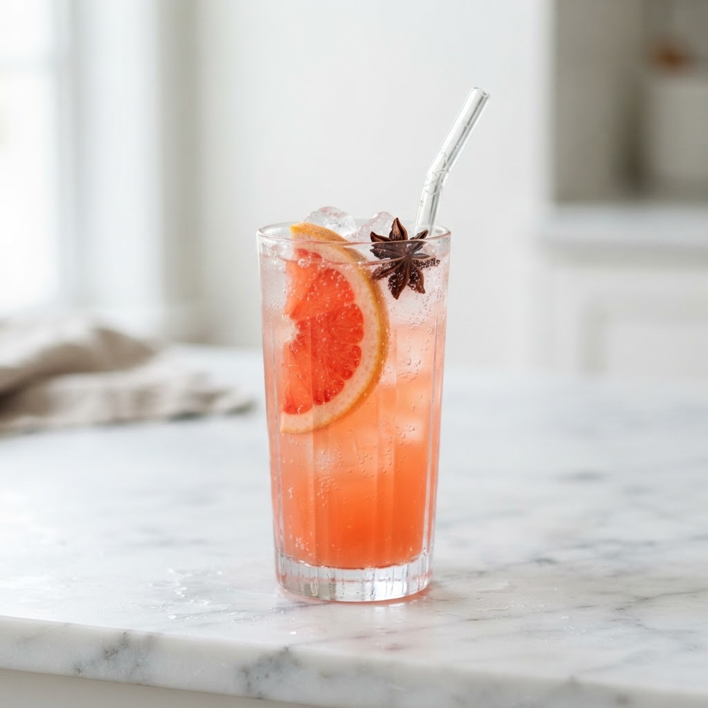 Refreshing Grapefruit and Star Anise Spritz