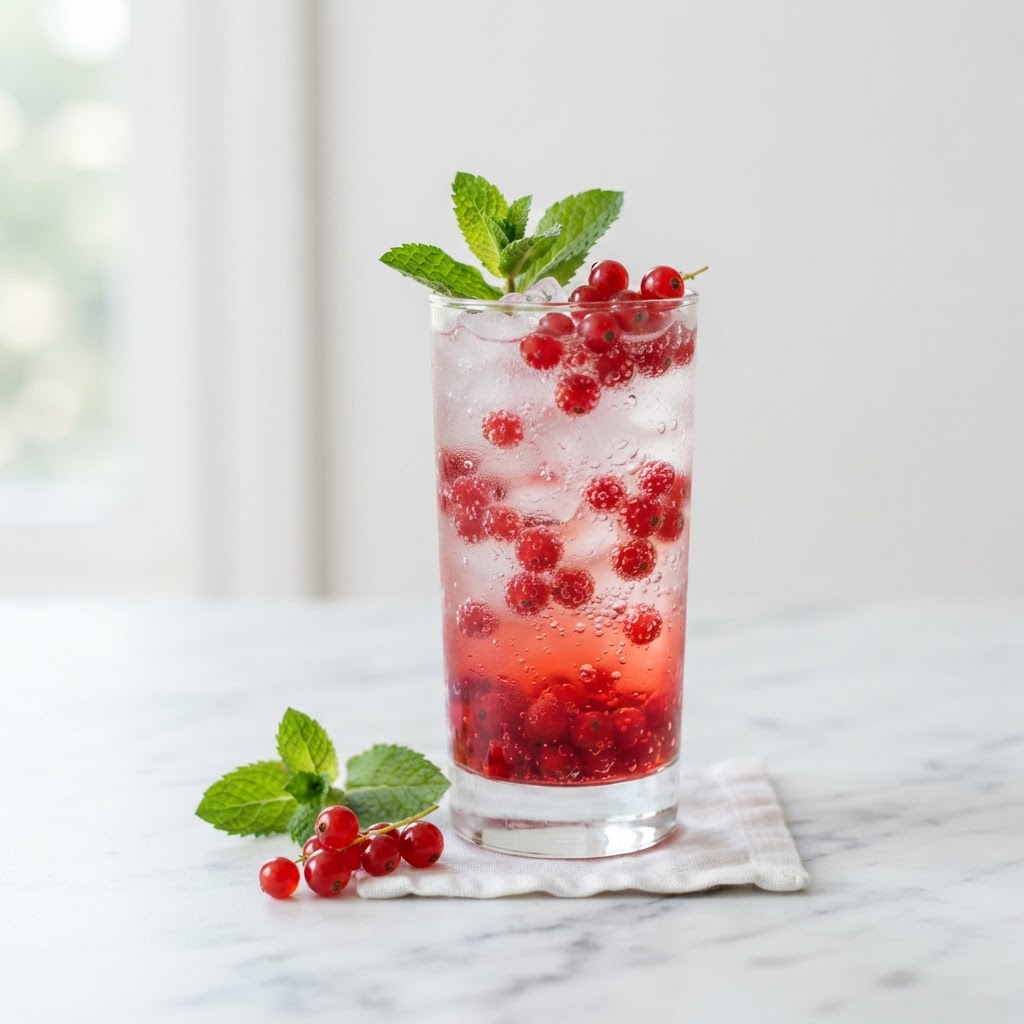 Red Currant and Honey Sparkler