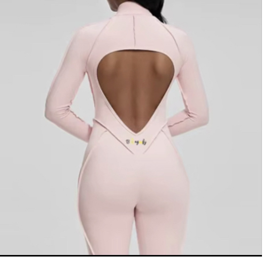 Pink Bingeefy Jumpsuit