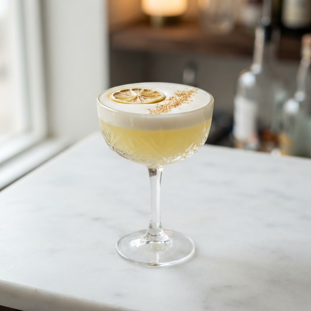 Limoncello-Za’atar Silk Fizz