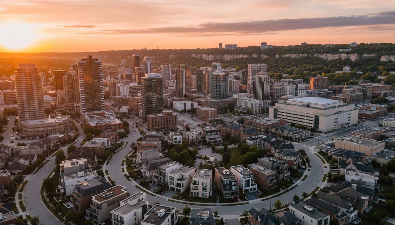 Hamilton Ontario skyline