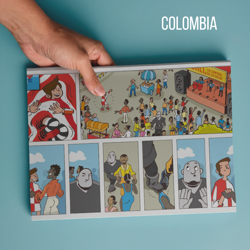 Culture Agents Colombia comic book