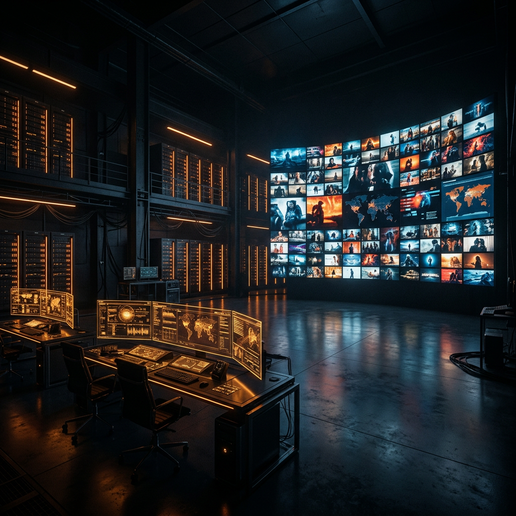 Stream Machine control room