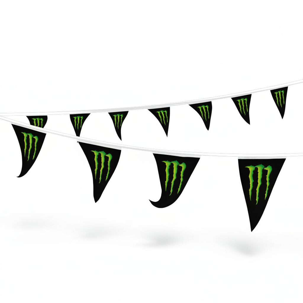 Triangle Textile Bunting