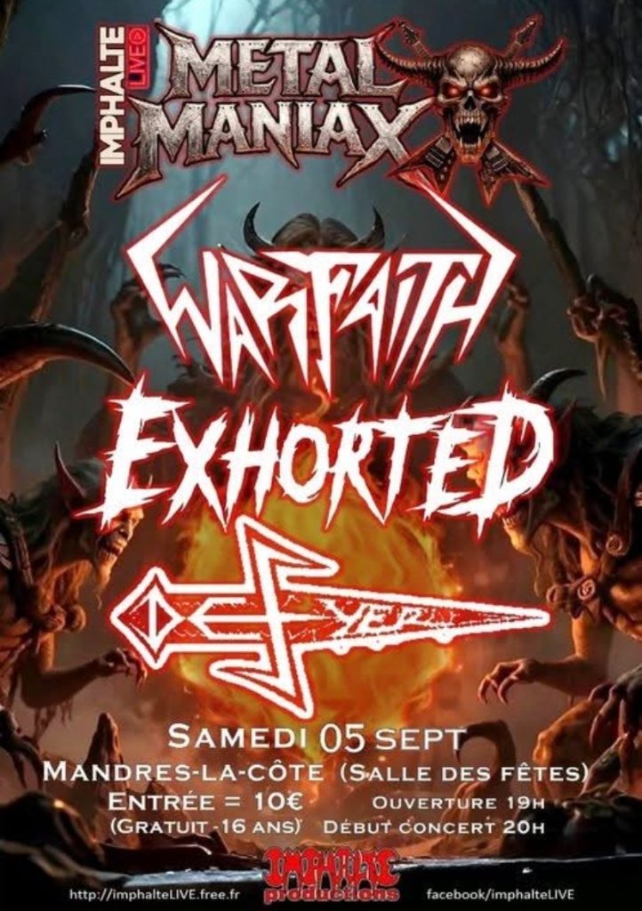 Warfaith - Exhorted + Defyer — Metal Maniax II