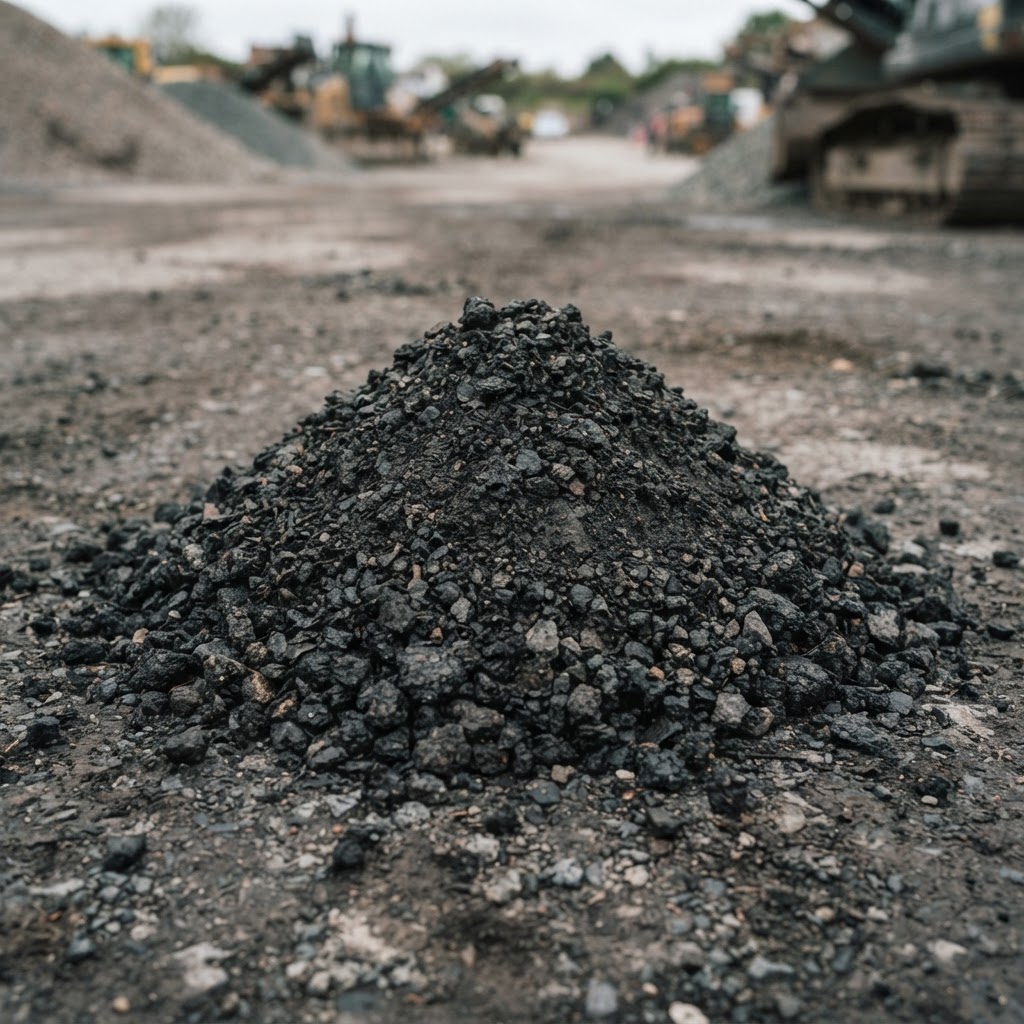 3/4" Minus Recycled Asphalt (RAP) material photo