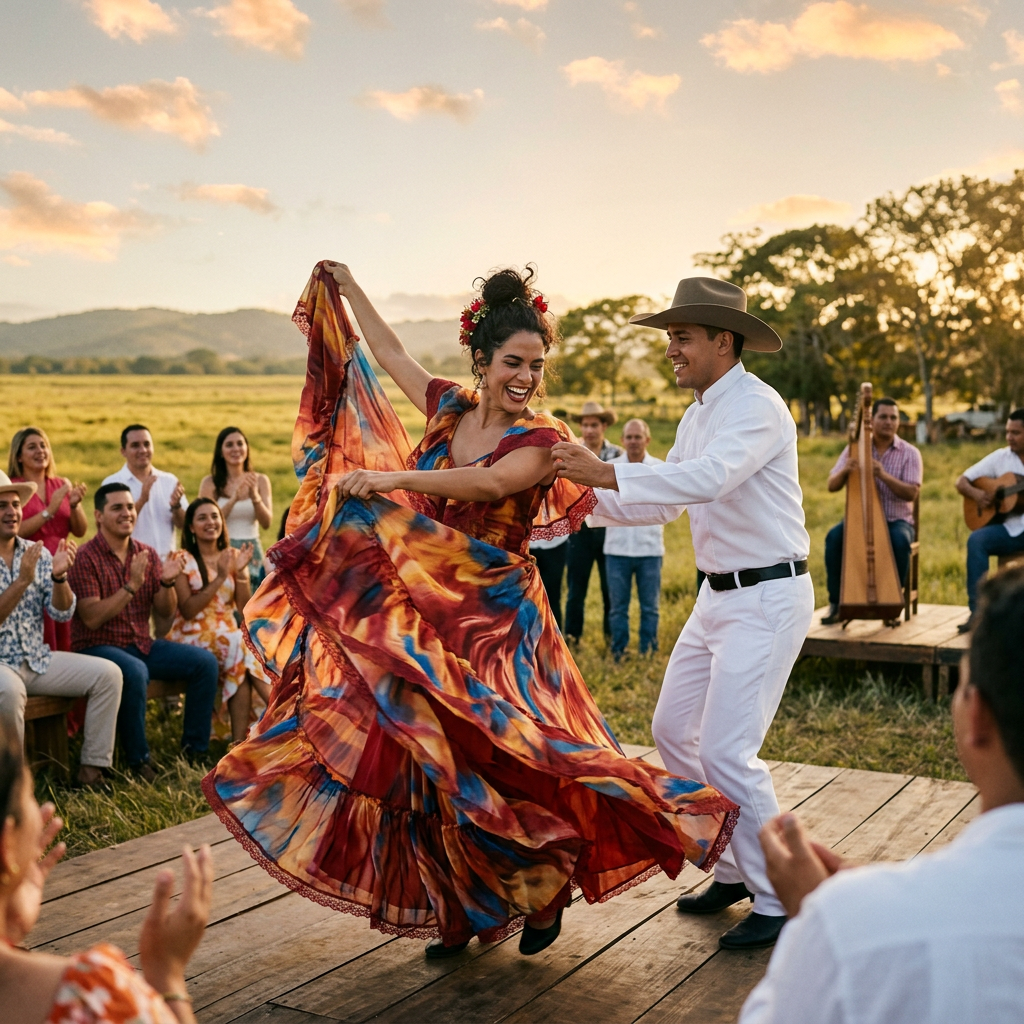 Pajarillo dance from Venezuela