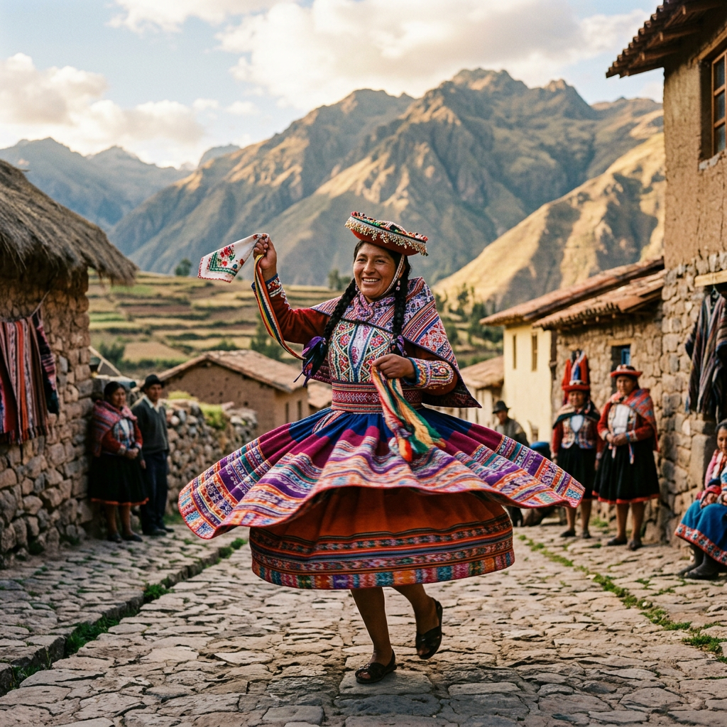 Valicha dance from Peru