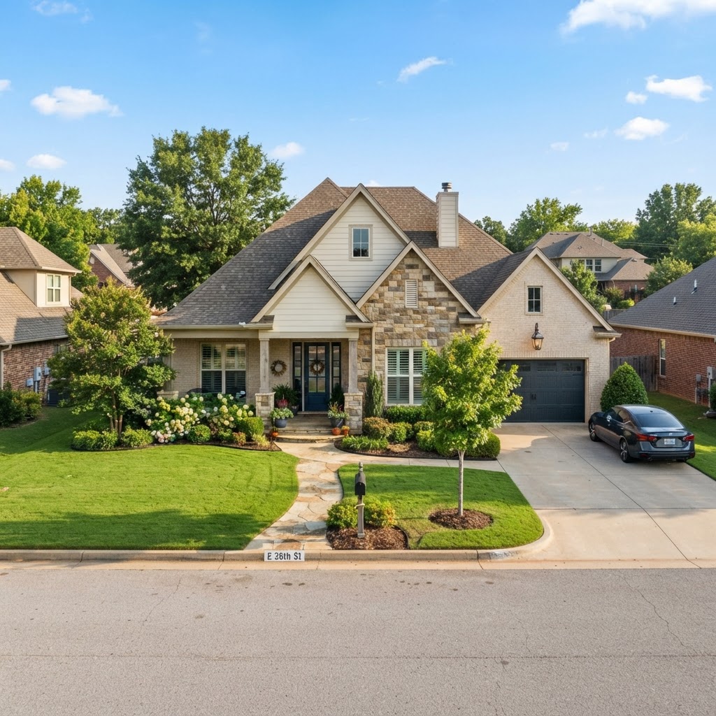 Clean home exterior