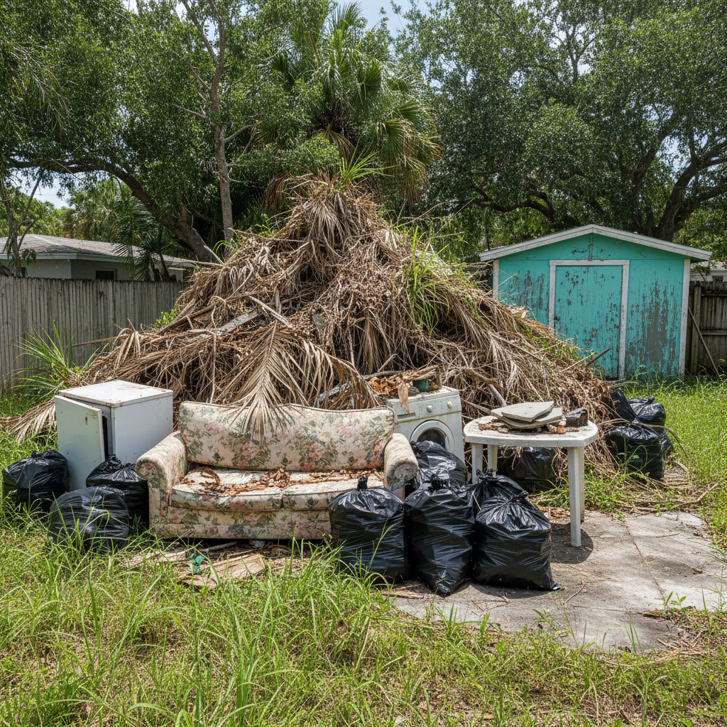 Yard & Exterior Debris