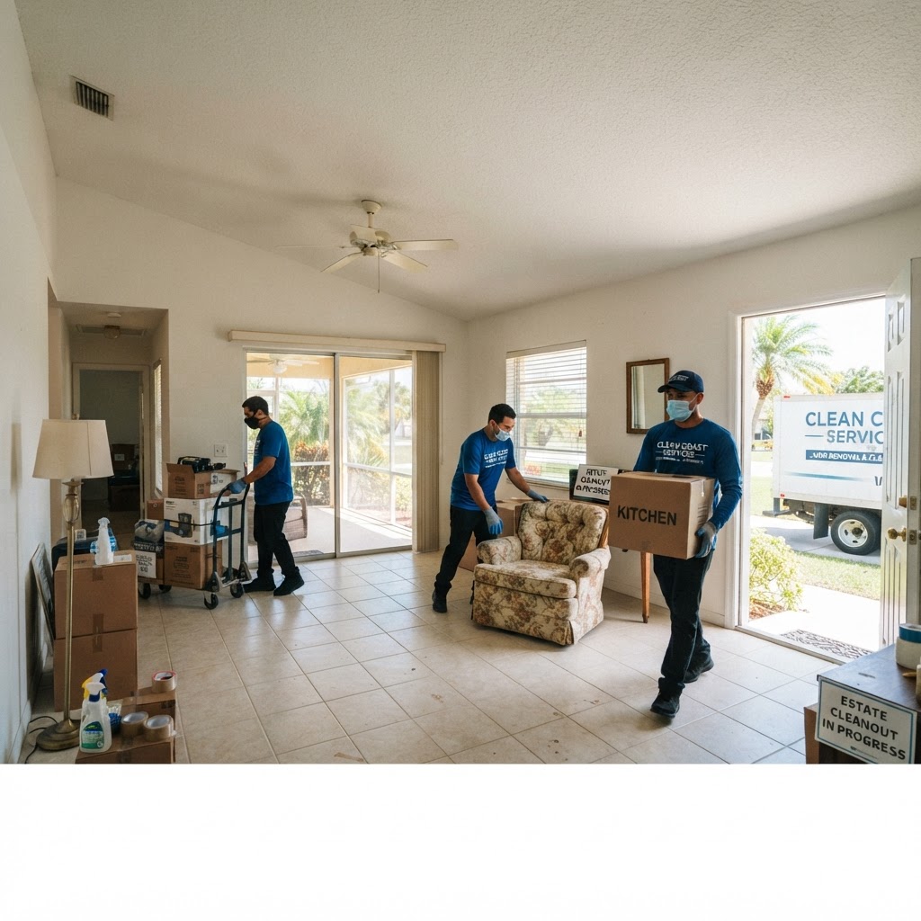 Okeechobee real estate cleanout before listing