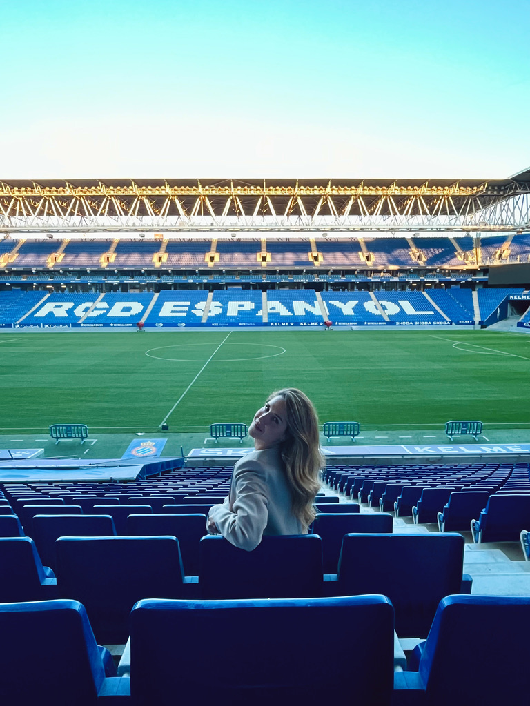 María Murillo en el RCDE Stadium de RCD Espanyol