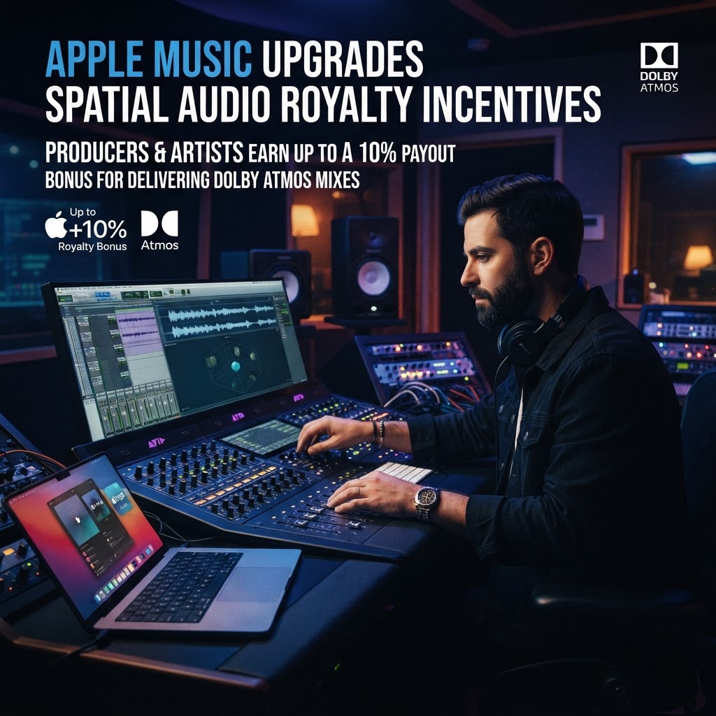 Apple Music Upgrades Spatial Audio Royalty Incentives