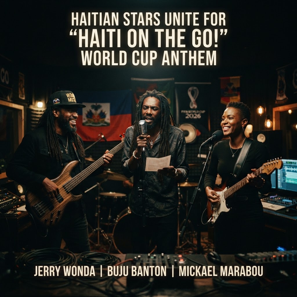 Haitian Stars Unite for 'Haiti On The Go!' World Cup Anthem