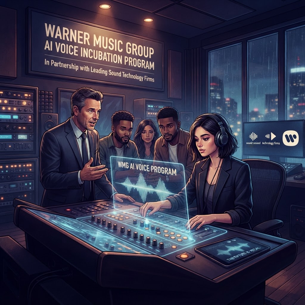 Warner Music Group Launches AI Voice Incubation Program