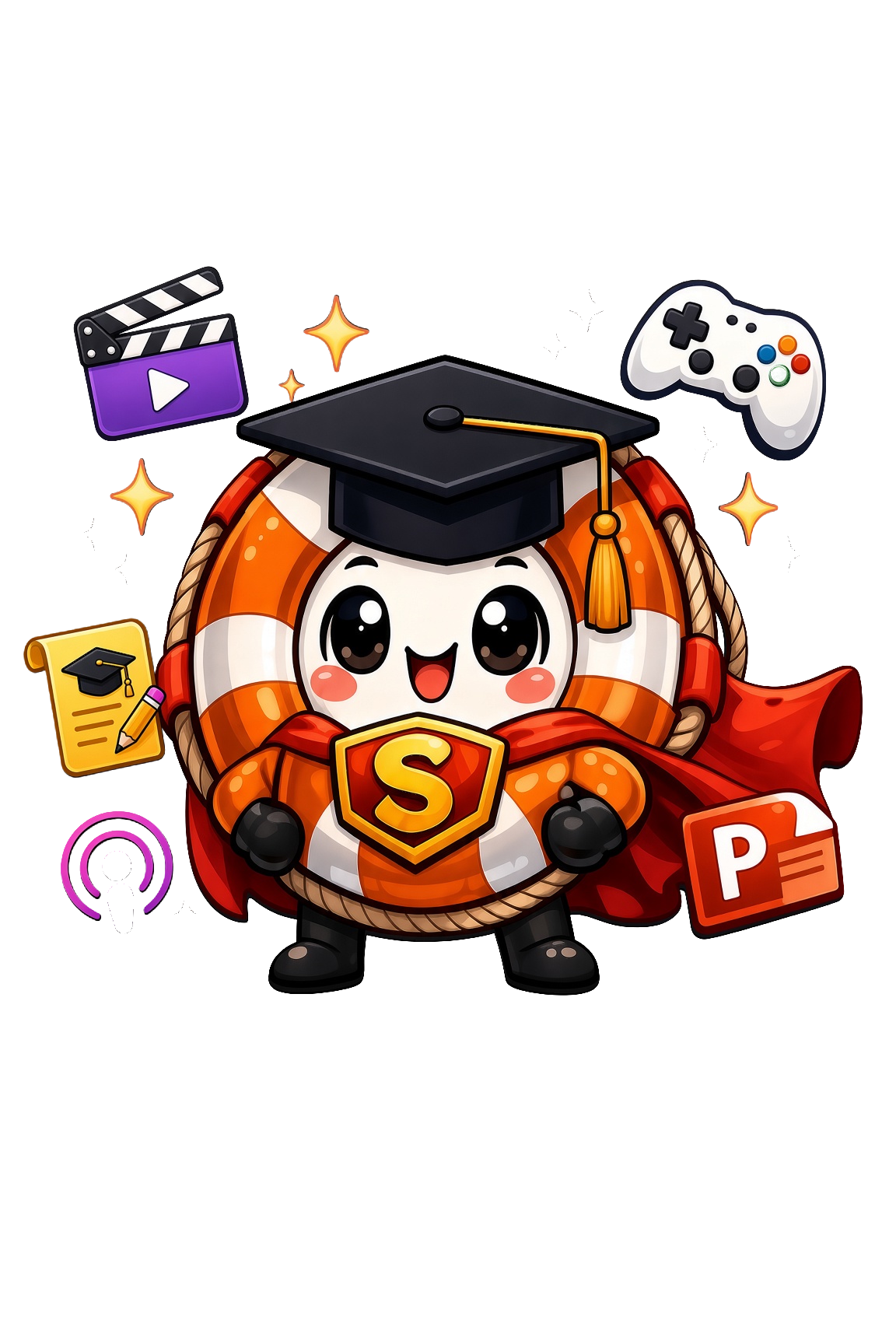 LessonSaver mascot welcoming you