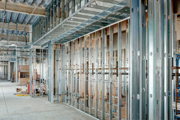 Close-up of premium construction materials showing texture and quality