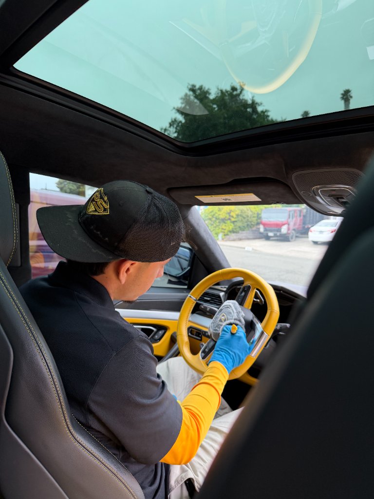 Urus · Steering Wheel Care — Interior Detail by Precision Shine Detailing in Tri-Valley