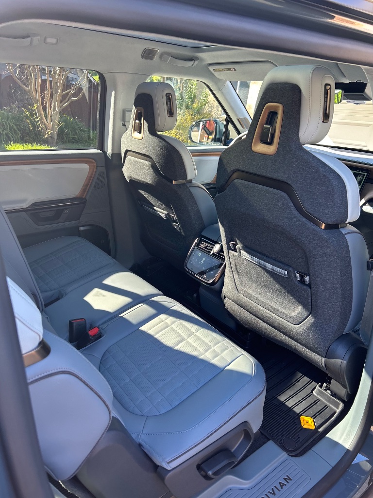 Rivian Cabin Reset — Interior Detail by Precision Shine Detailing in Danville, CA