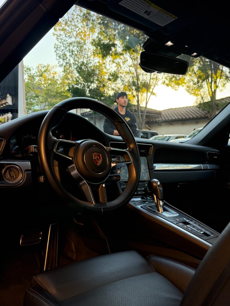 Porsche 911 · Interior Finishing — Interior Detail by Precision Shine Detailing in San Ramon, CA