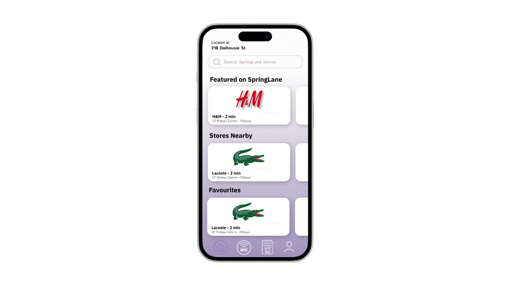 SpringLane Customer App