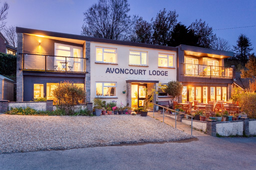 Avoncourt Lodge guest house exterior, Ilfracombe, North Devon