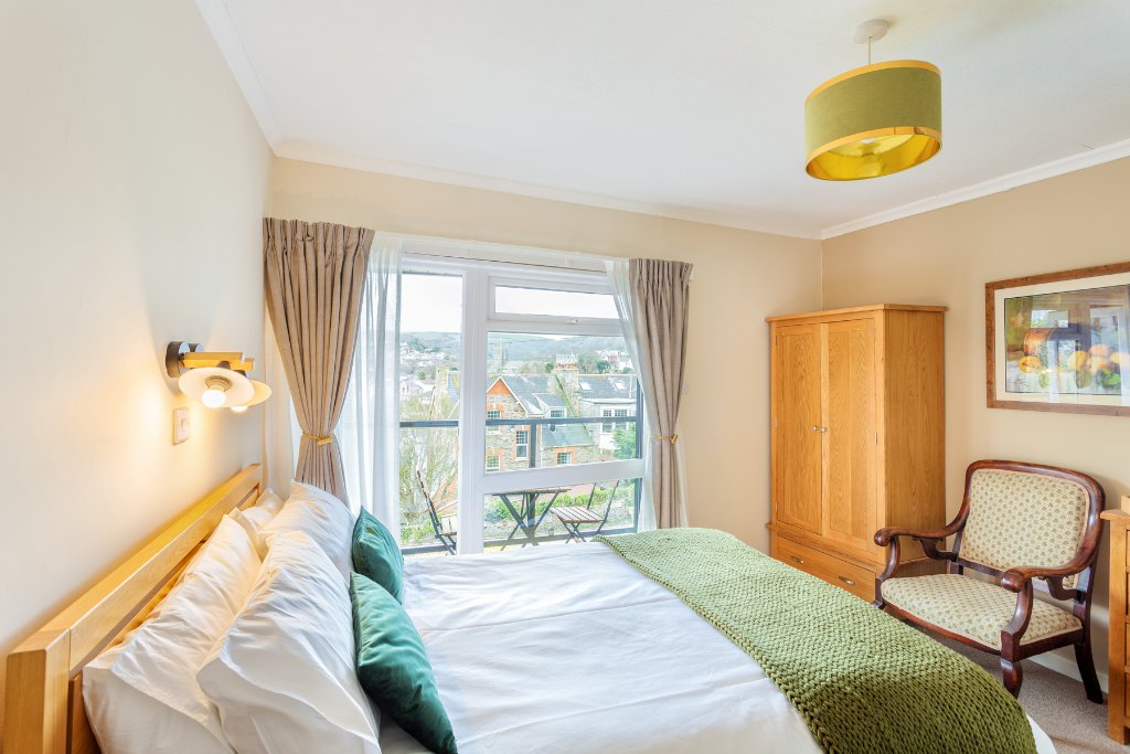 Beautifully styled double bedroom at Avoncourt Lodge