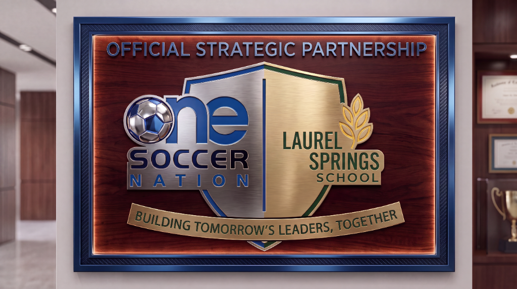One Soccer Nation and Laurel Springs School Announce Strategic Partnership to Support the Next Generation of Soccer Talent