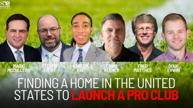 Mark McCullers Discusses Pro Soccer Club Launches on the One Soccer Nation Podcast