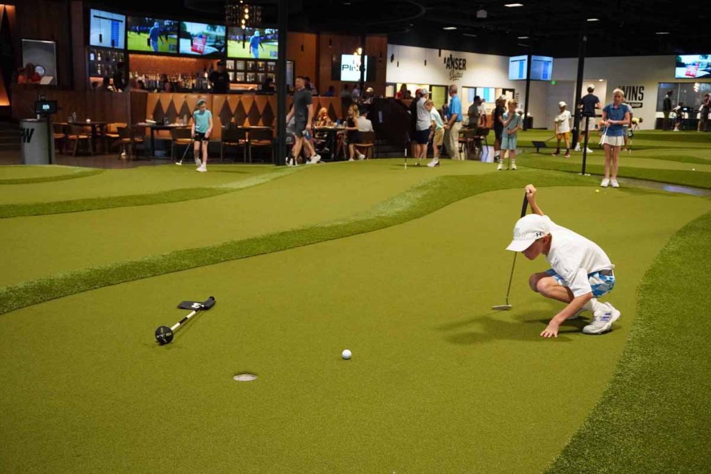 Group event at Putting World 34