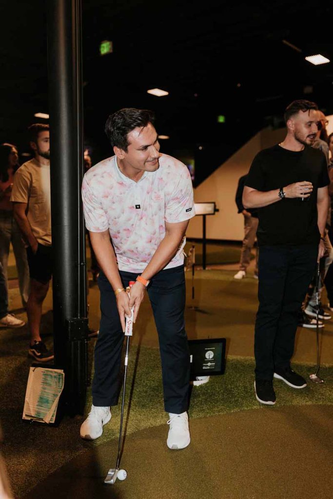 Group event at Putting World 23