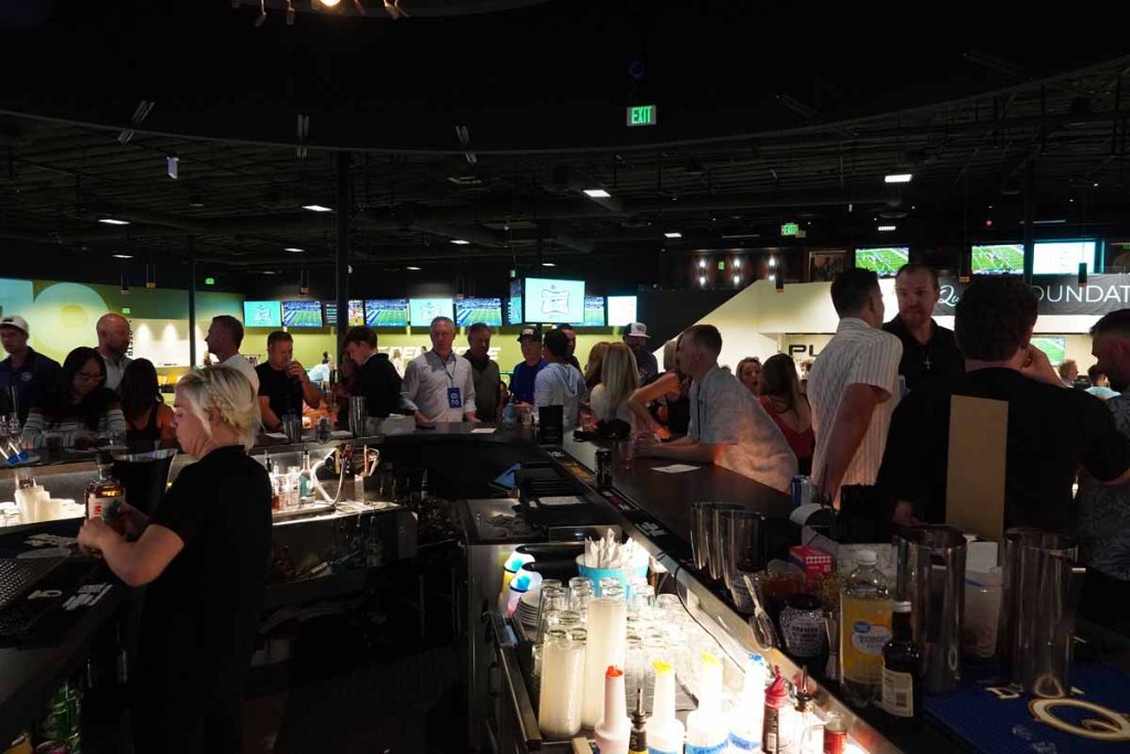 Group event at Putting World 55