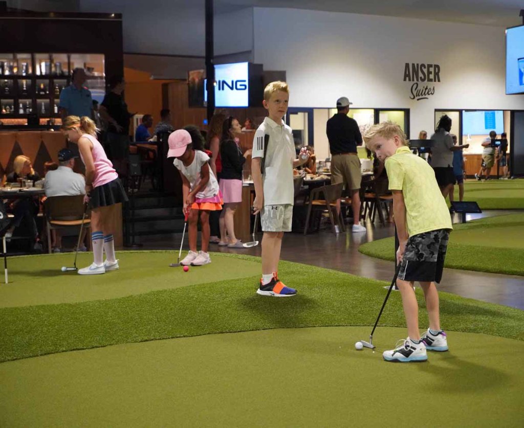 Group event at Putting World 33