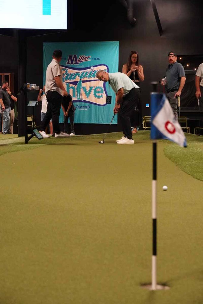 Group event at Putting World 44