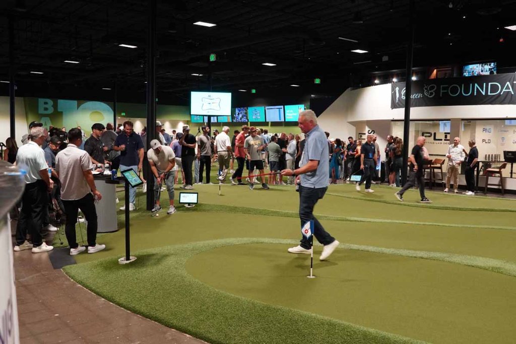 Group event at Putting World 48