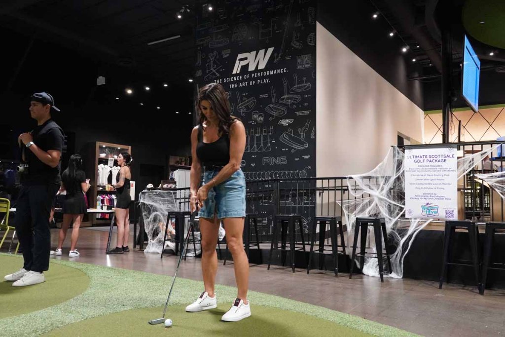 Group event at Putting World 41