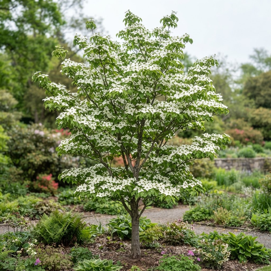 Eddie's White Wonder Dogwood #15 1-1.25" cal