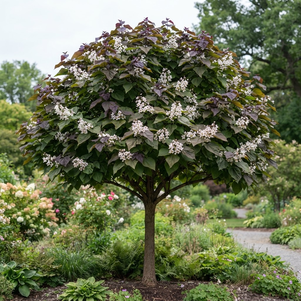 Purple Catalpa #15 1-1.25" cal