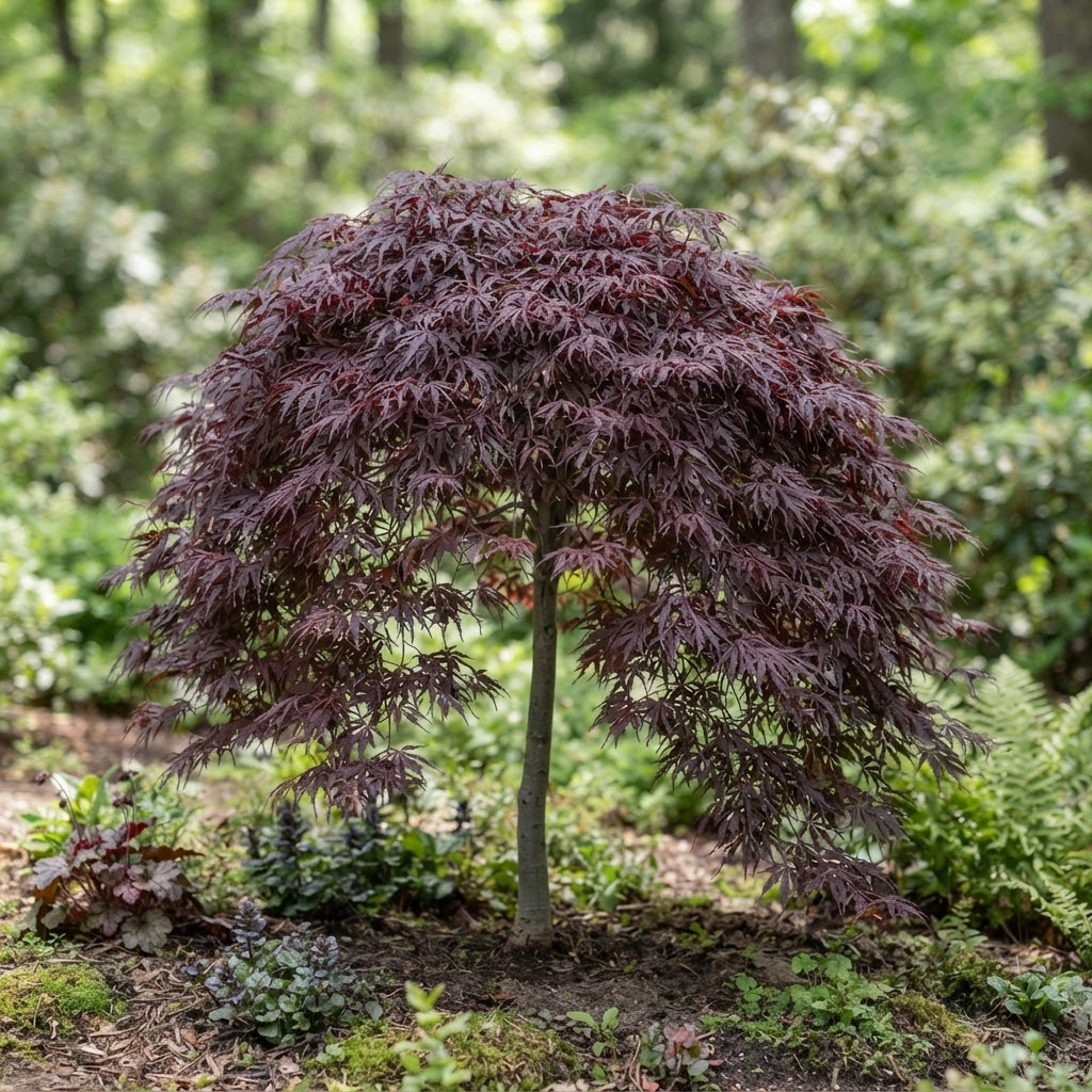 Crimson Queen Japanese Maple #15 3/4' HT