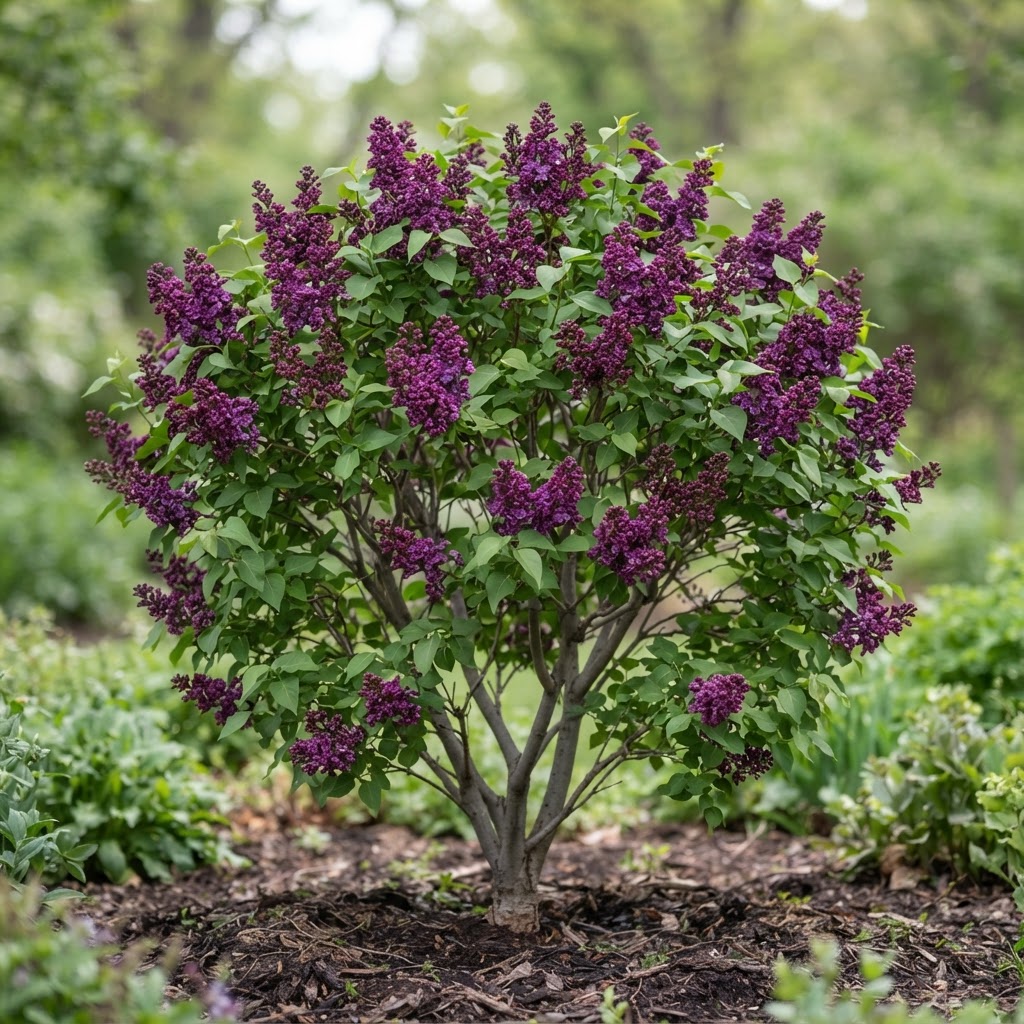 Syringa Bloomerang Dark Purple #25 1.5" cal
