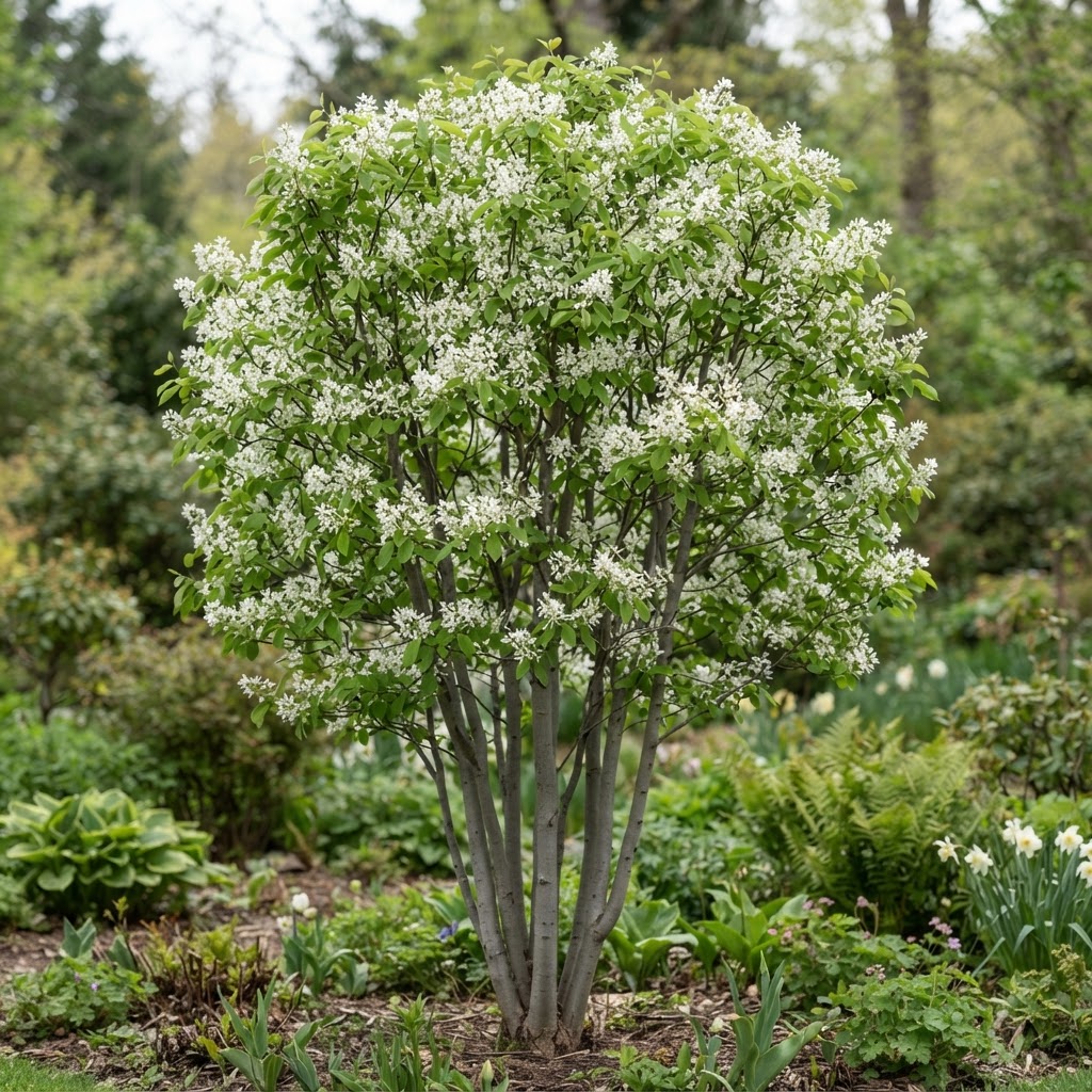Autumn Brilliance Serviceberry #15 1-1.25" cal
