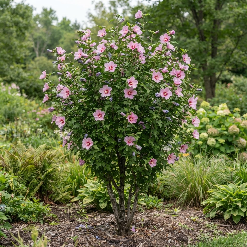 Flamingo Hibiscus Tree Form #7