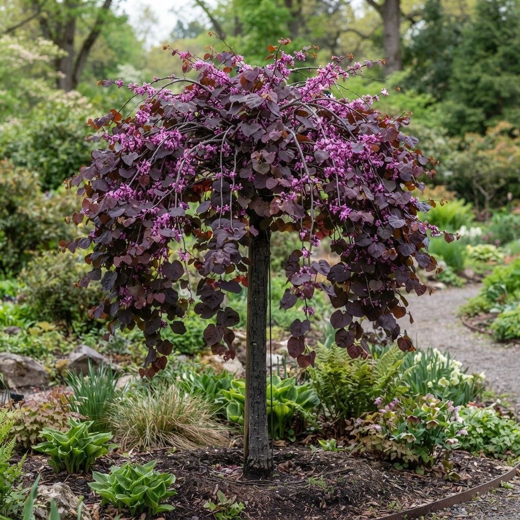 Ruby Falls Eastern Redbud #15 1-1.25" cal