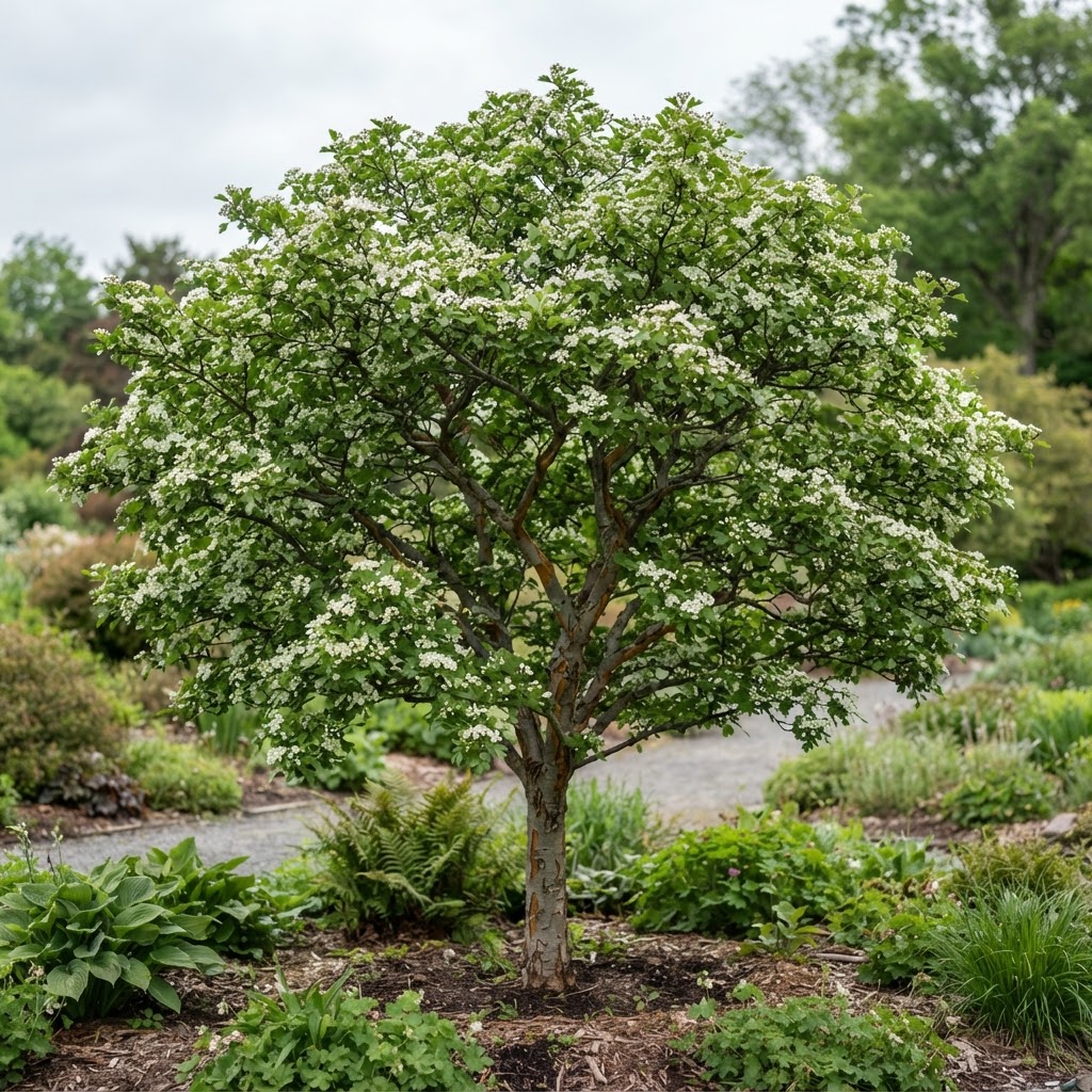 Green Hawthorn #15 1-1.25" cal